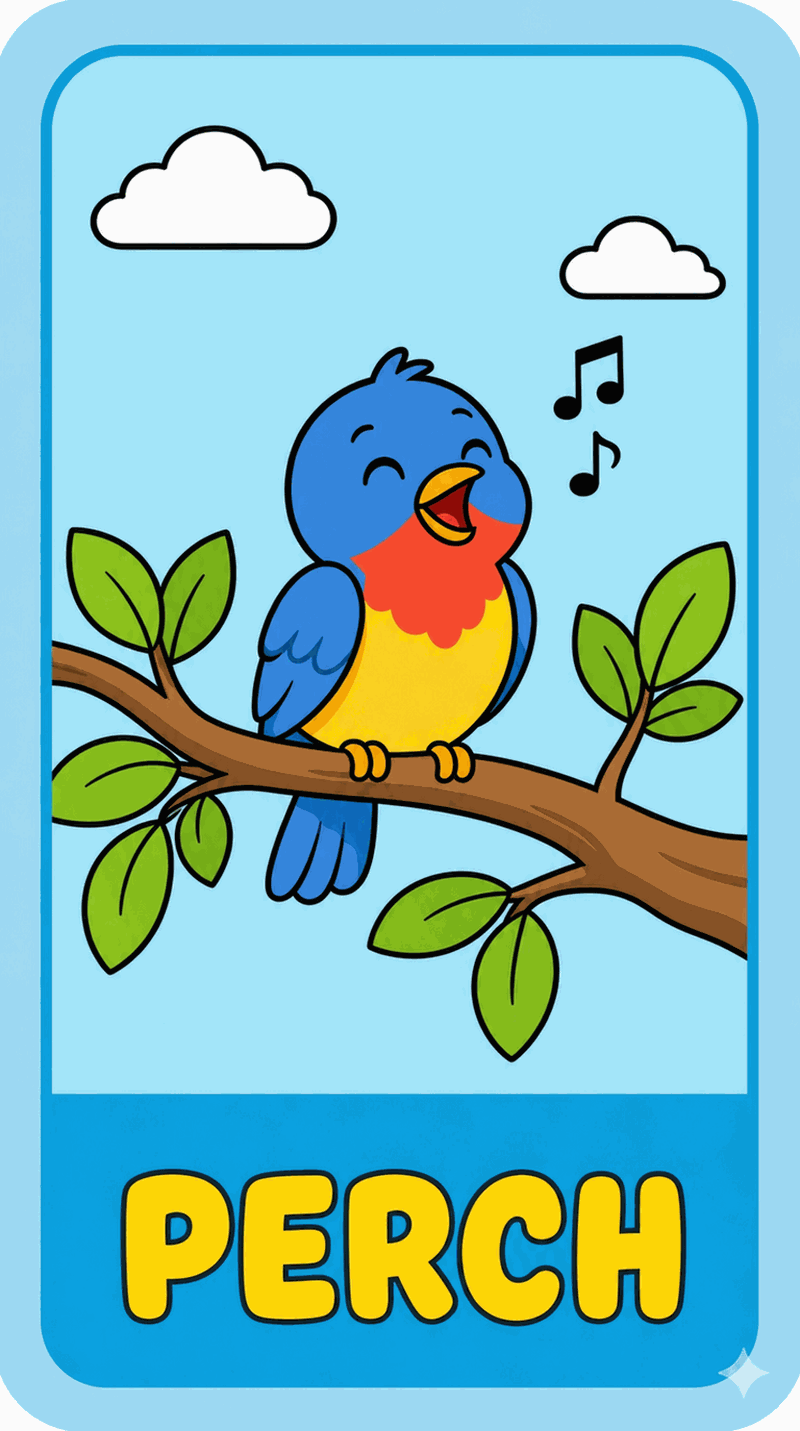 Anchor word card